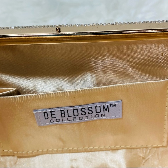 De Blossom Collection Rhinestone Evening Clutch - Picture 4 of 4